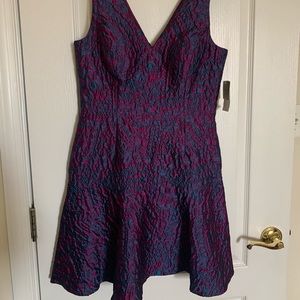 Aidan by Aidan Mattox Cocktail mini dress purple 8